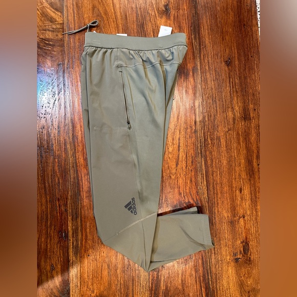 NWT! adidas AEROREADY Men's D4T Training Joggers Olive Strata Size S - Picture 7 of 12